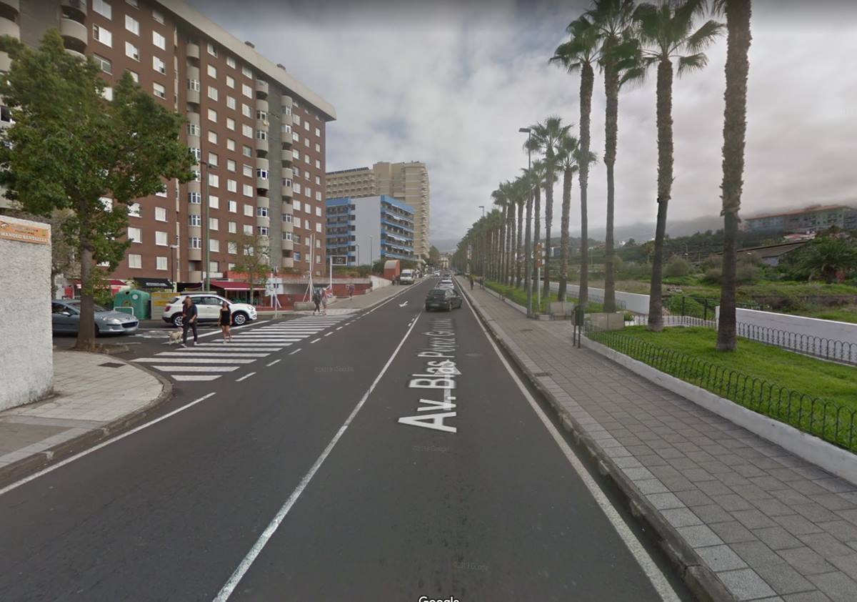 Herida una mujer en un atropello en Puerto de la Cruz