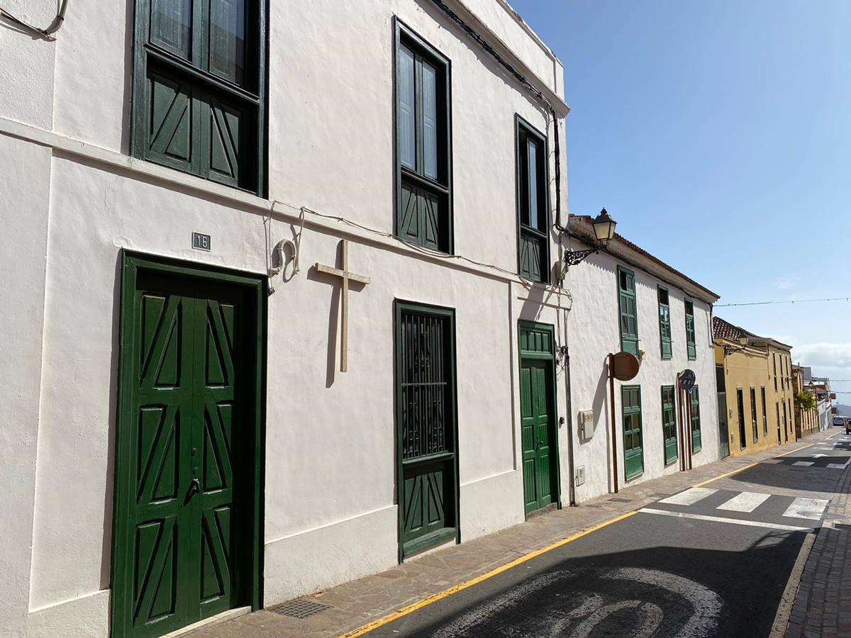 La calle Domínguez Afonso representó el auge económico en los tiempos de la cochinilla. DA
