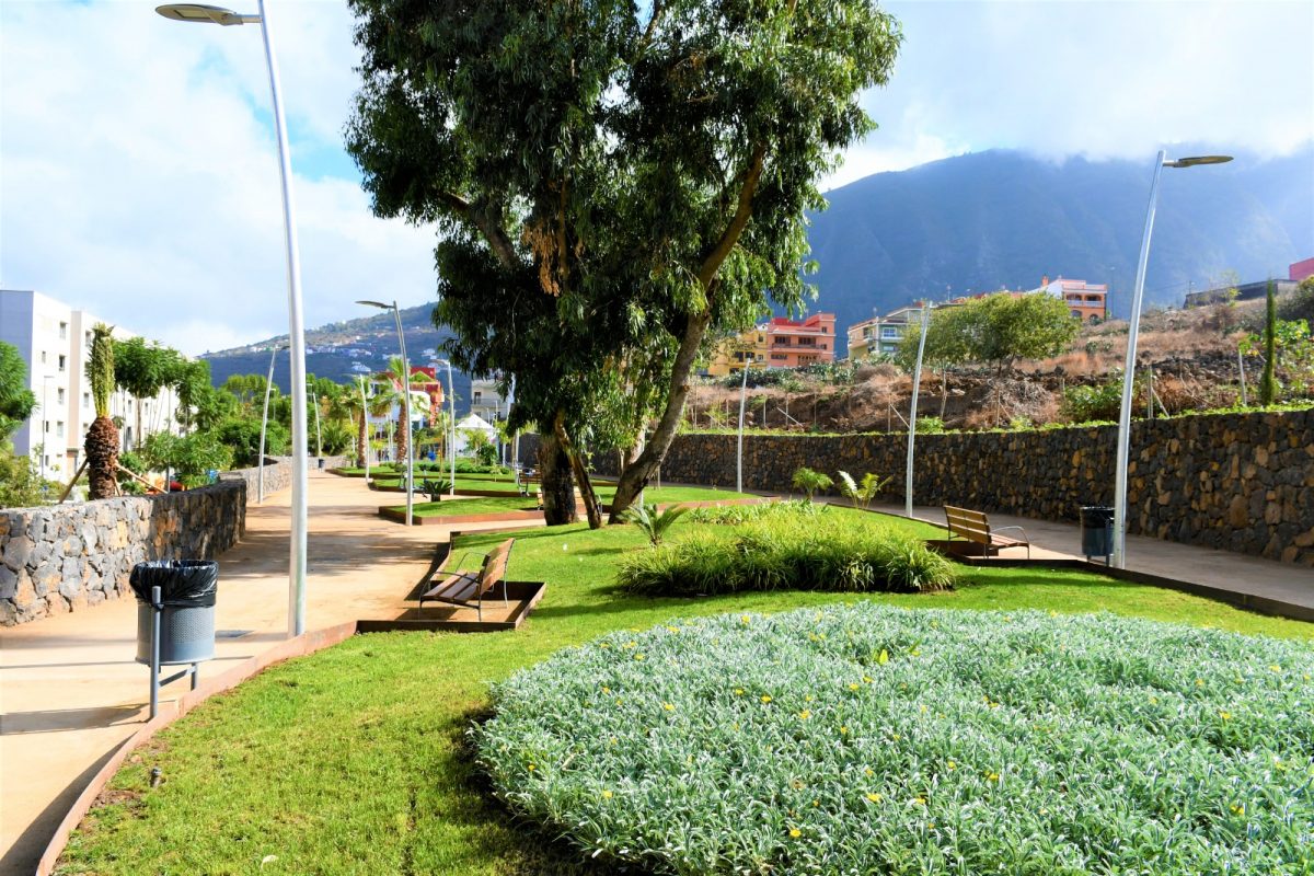 El parque de Opuntia es un "enorme pulmón verde" en medio de la ciudad. DA