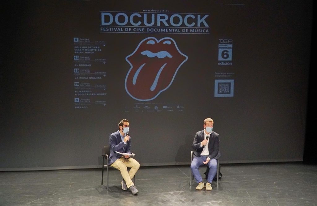 Miguel Ángel Rodríguez y Juan Márquez presentaron este miércoles DocuRock 6. / DA