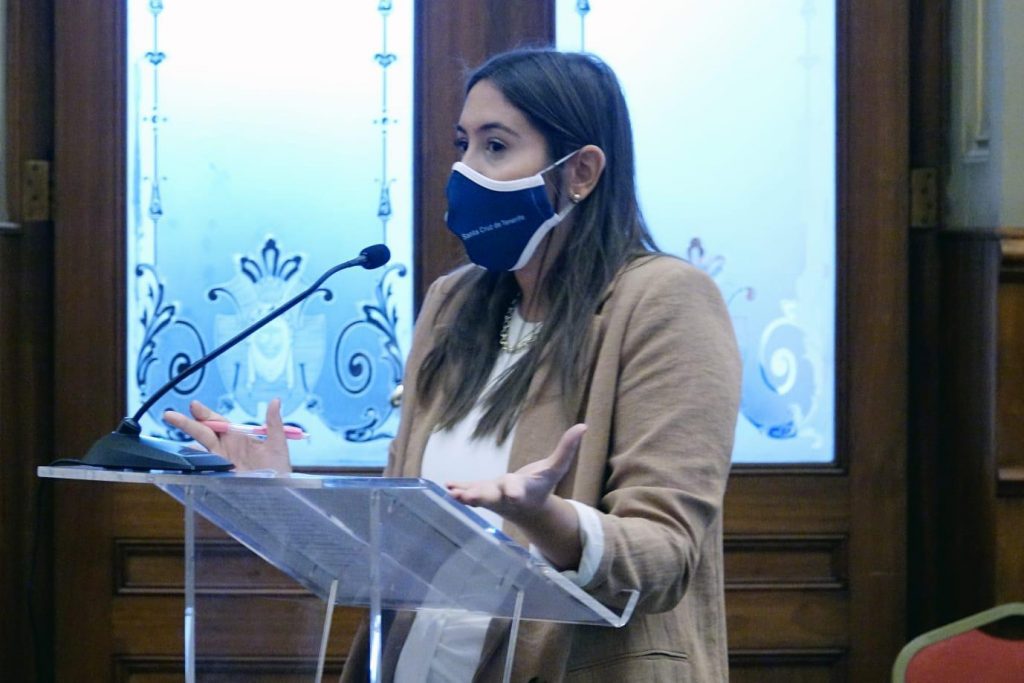 Rosario González es la concejal de Atención Social de Santa Cruz. / DA