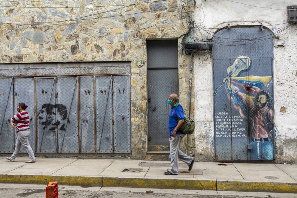 Una calle de Caracas. EP