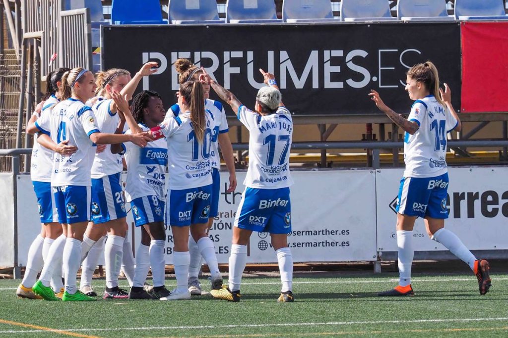 Ange Koko abrió el marcador para la UDG Tenerife ante el Real Betis./LaLiga