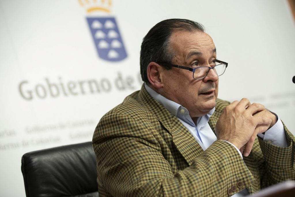 Blas Trujillo, consejero de Sanidad del Gobierno de Canarias.