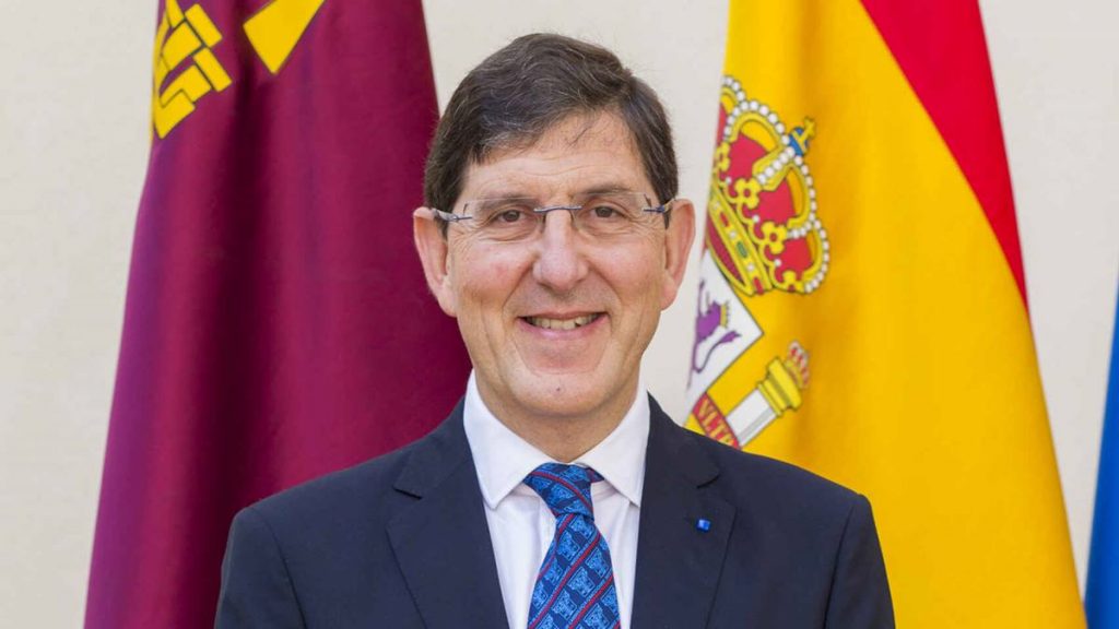 El consejero de Salud de Murcia, Manuel Villegas.
