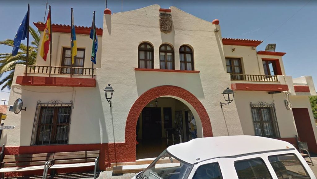 Fachada del Ayuntamiento de Puntagorda. Google Maps