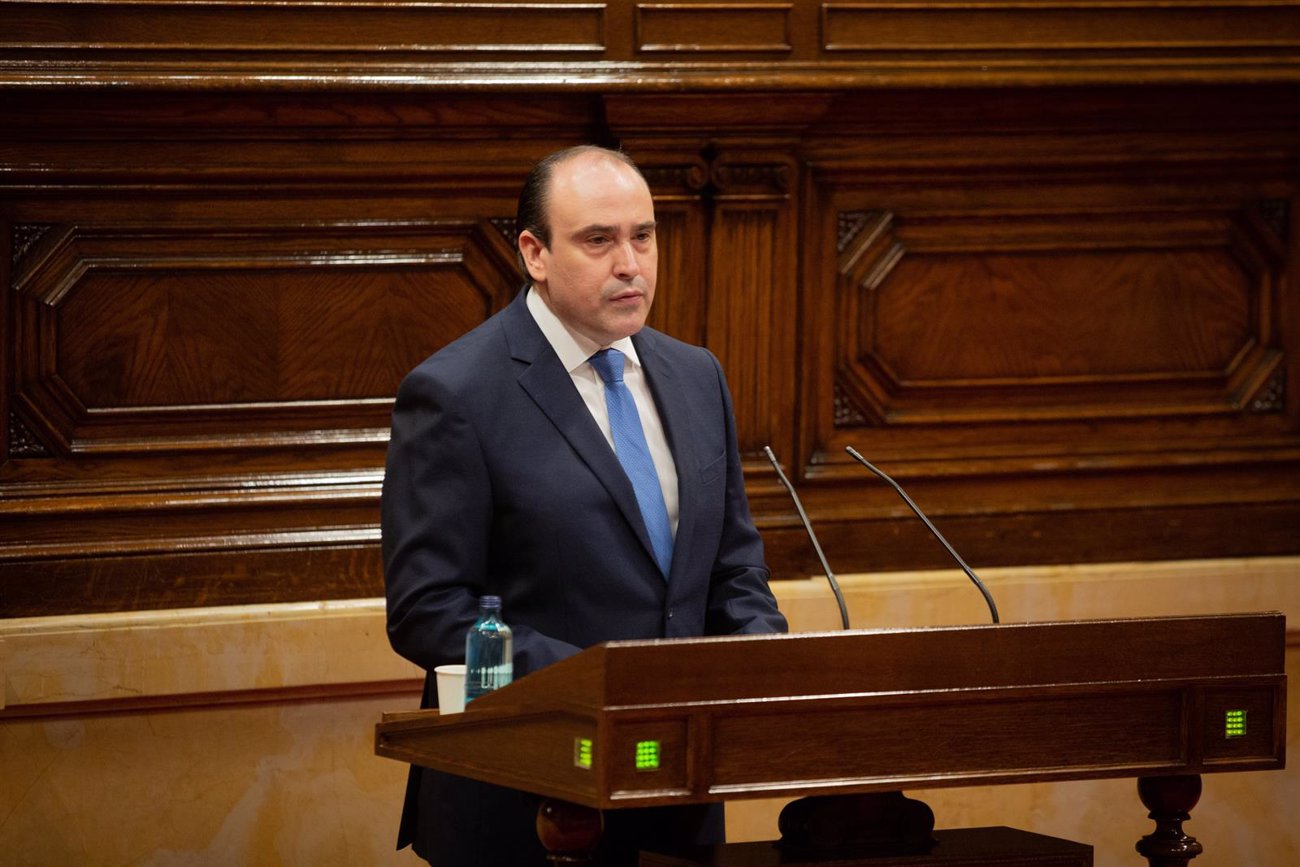 El secretario general del PP catalán, Daniel Serrano
