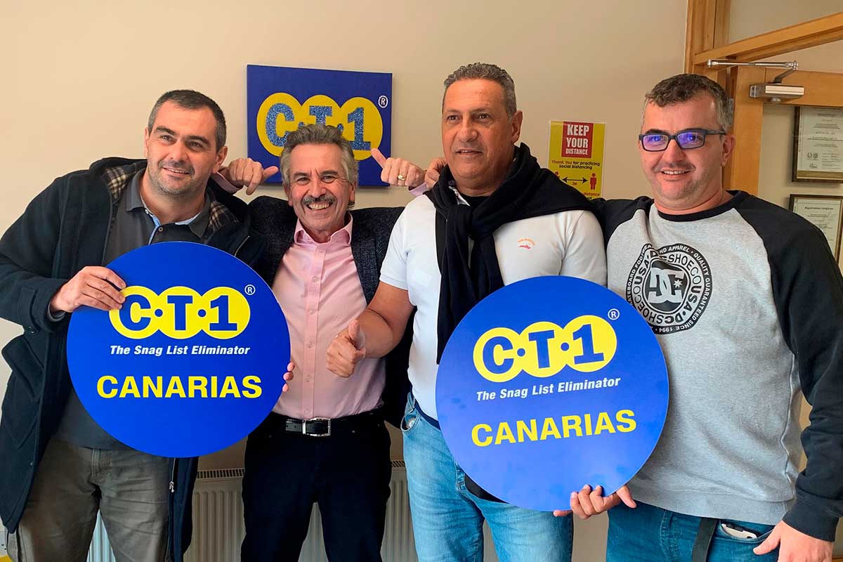 CT1, el sellante y adhesivo número 1 en España, conquista Canarias