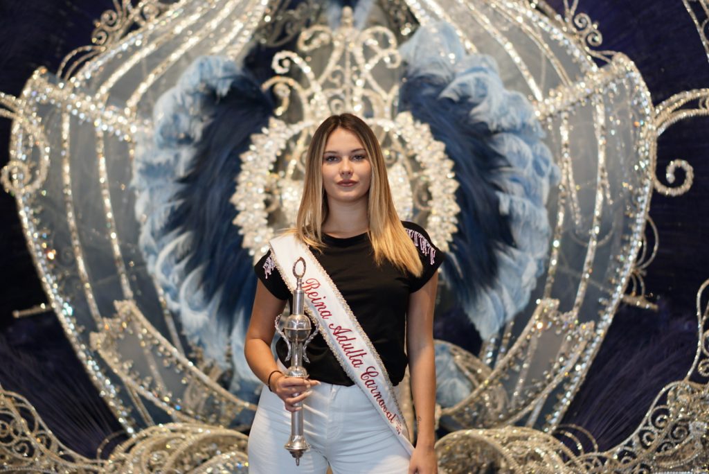 Sara Cruz, Reina Adulta del Carnaval de Santa Cruz de Tenerife 2020. DA