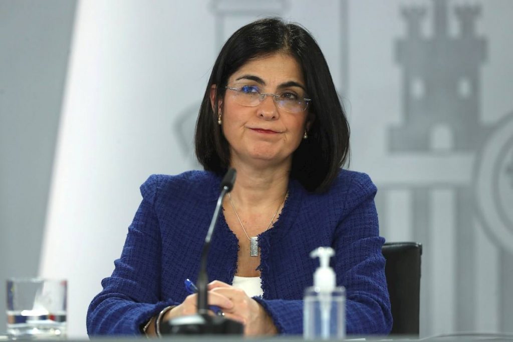 La ministra de Sanidad, Carolina Darias. EFE
