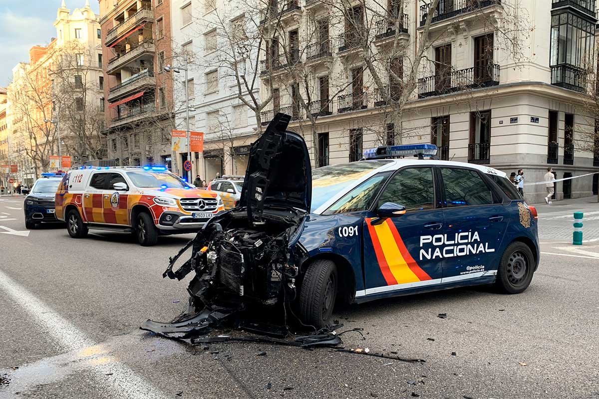 MADRID PERSECUCIÓN POLICIAL