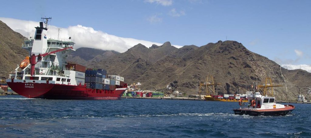 La Autoridad Portuaria de Santa Cruz de Tenerife saldó 2020 con una caída del 14,8% en el tráfico total. DA