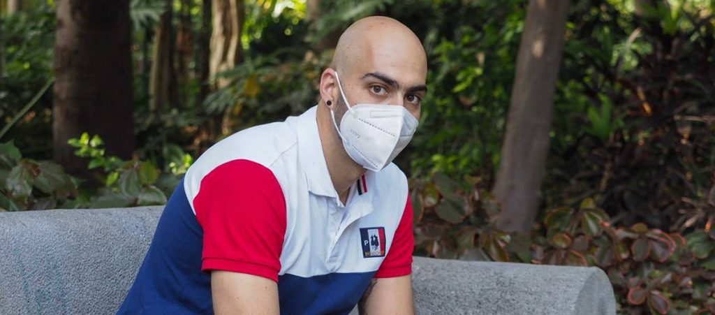 Hermes Suárez está sometido en este momento a un tratamiento de quimioterapia para mantener a raya la enfermedad hasta que se someta al transplante de médula ósea por el que está esperando. Sergio Méndez