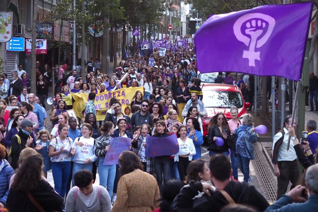 Las organizaciones feministas hacen un llamamiento para que se mantengan “todas las medidas de seguridad sanitarias” en las concentraciones del lunes en cuatro municipios de Tenerife.