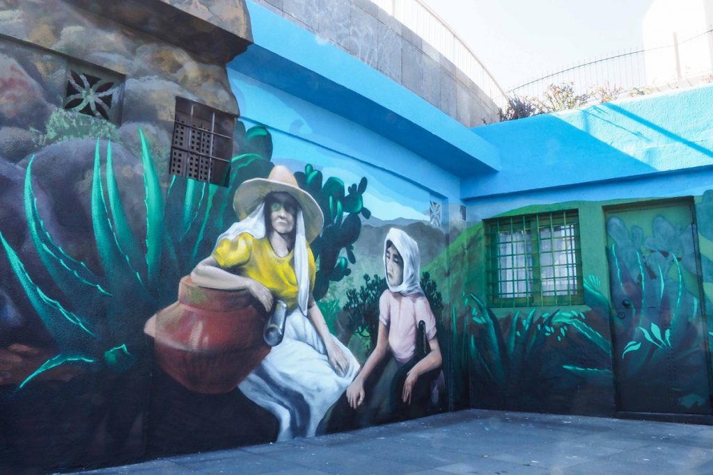 Vistabella, las lecheras, y el arte del muralismo SERGIO MÉNDEZ