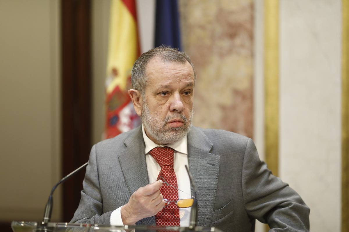El Defensor del Pueblo, Francisco Fernández Marugán. EP