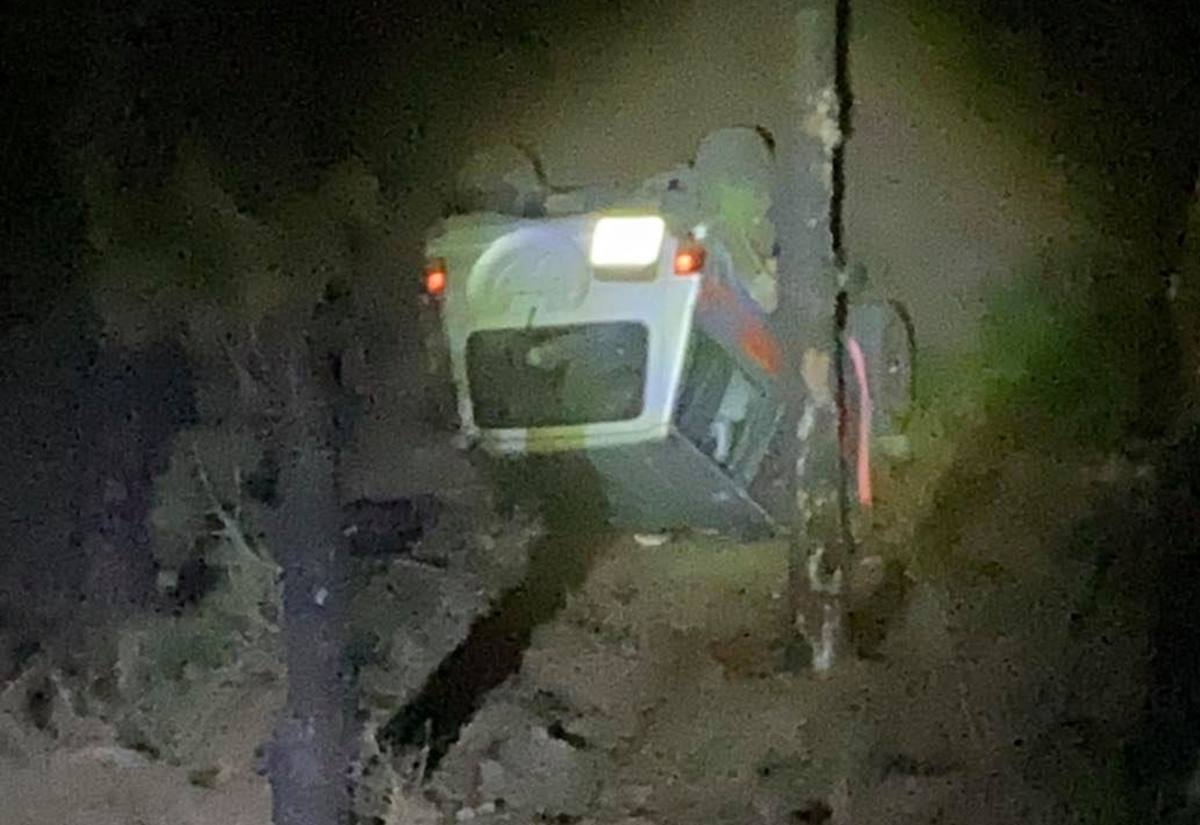 Un vehículo se precipita por un barranco en La Palma. Seguridad y Emergencias del Cabildo de La Palma