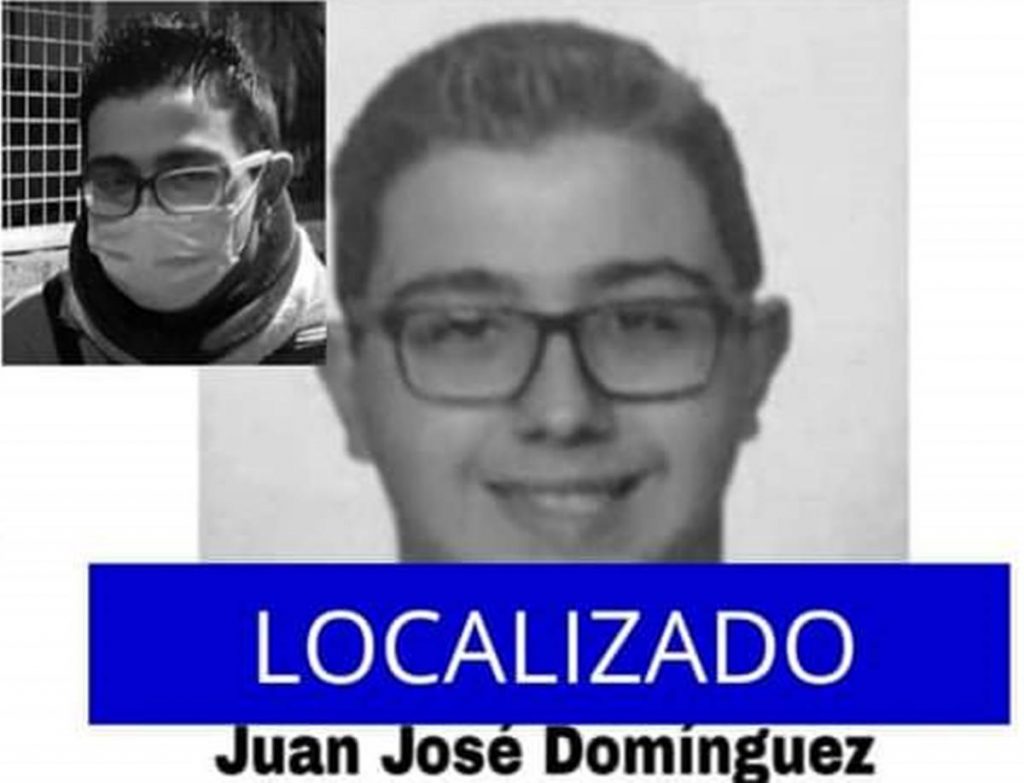Juan José Domínguez, desaparecido en La Laguna. Sosdesaparecidos