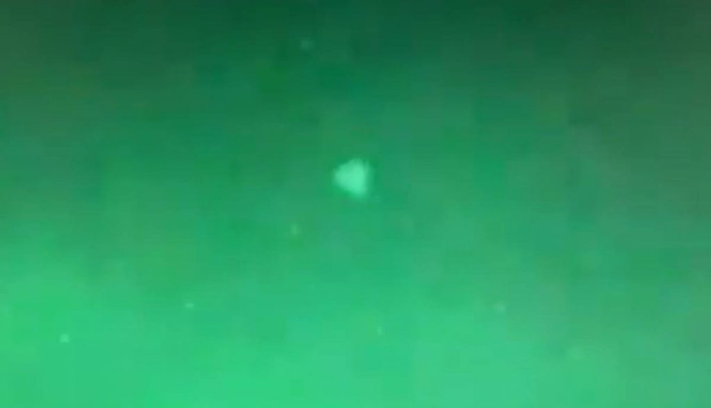 Captura del vídeo del objeto no identificado (@Jeremy Corbell)