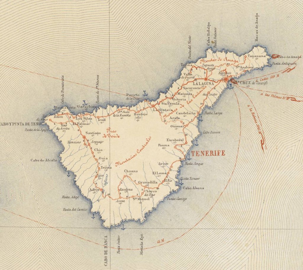 Mapa militar de 1872 (correspondiente a la etapa del sexenio Revolucionario)