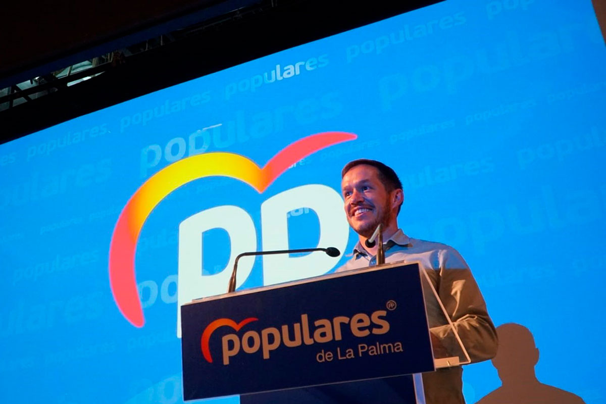 Mariano H. Zapata, presidente del PP de La Palma