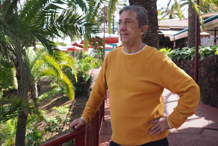 Pedro Gómez Barreto es natural del Puerto de la Cruz, pero actualmente vive en La Orotava y es “ramblero de corazón”, municipio en el que residió durante 22 años y trabajó otros 33. Sergio Méndez