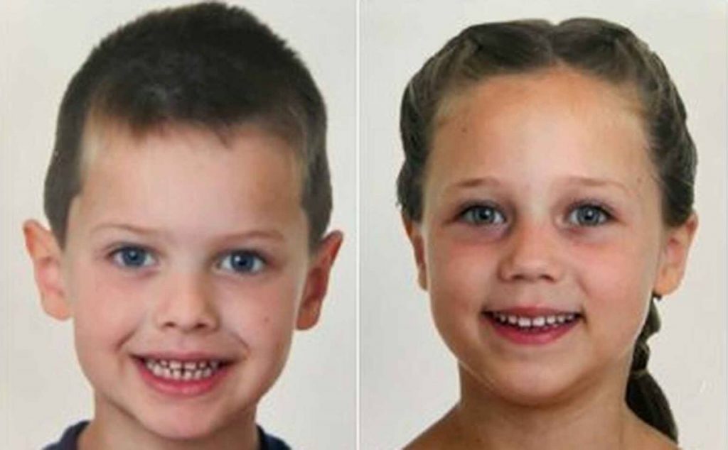 Leonardo y Stephanie Centeno Ostapenko, los niños de 5 y 6 años desparecidos en Málaga. SOS Desaparecidos