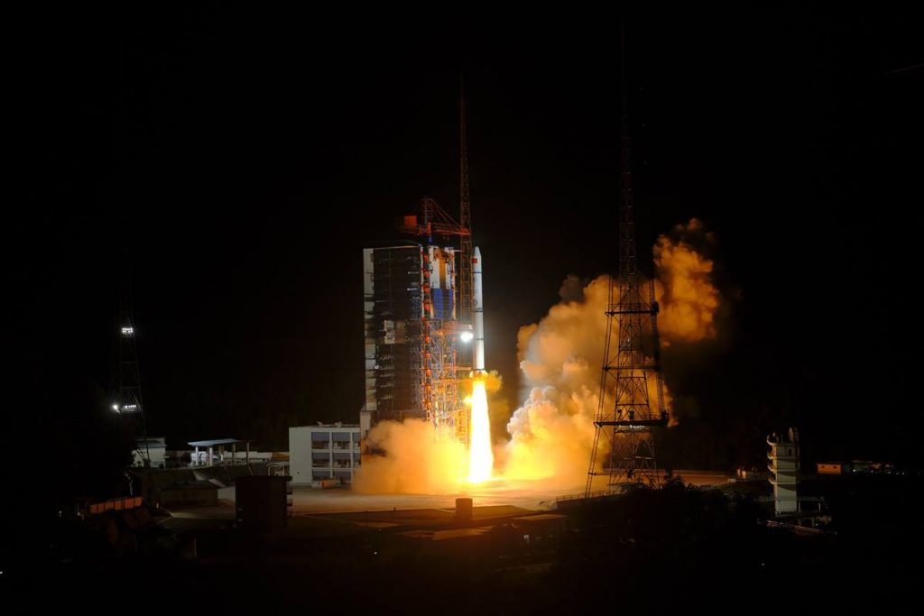 Cohete chino. LIU FANG / XINHUA NEWS