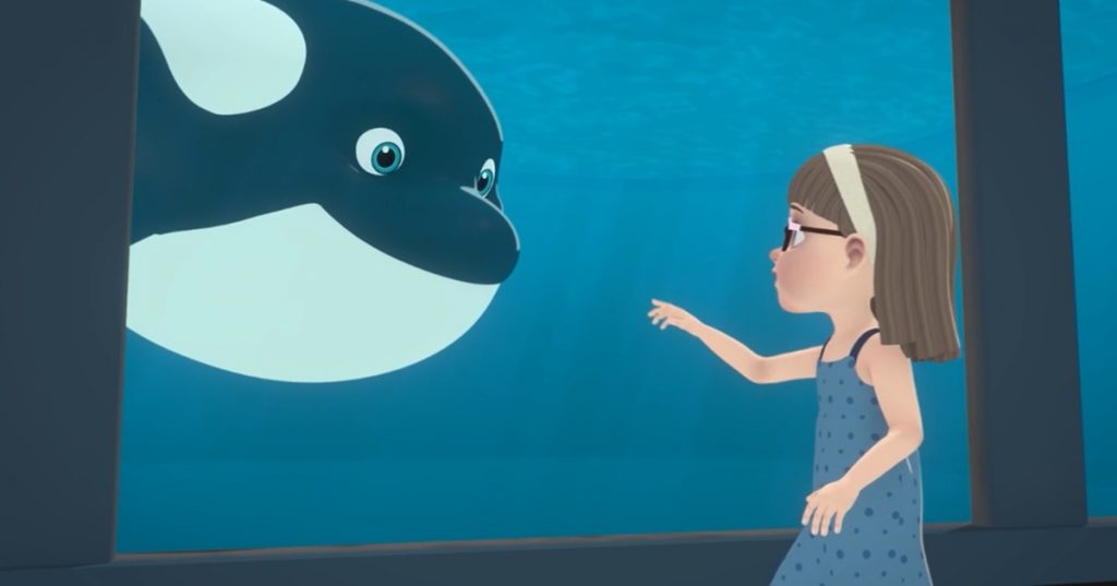 Loro Parque estrena un cortometraje animado sobre la historia de la orca Morgan. DA