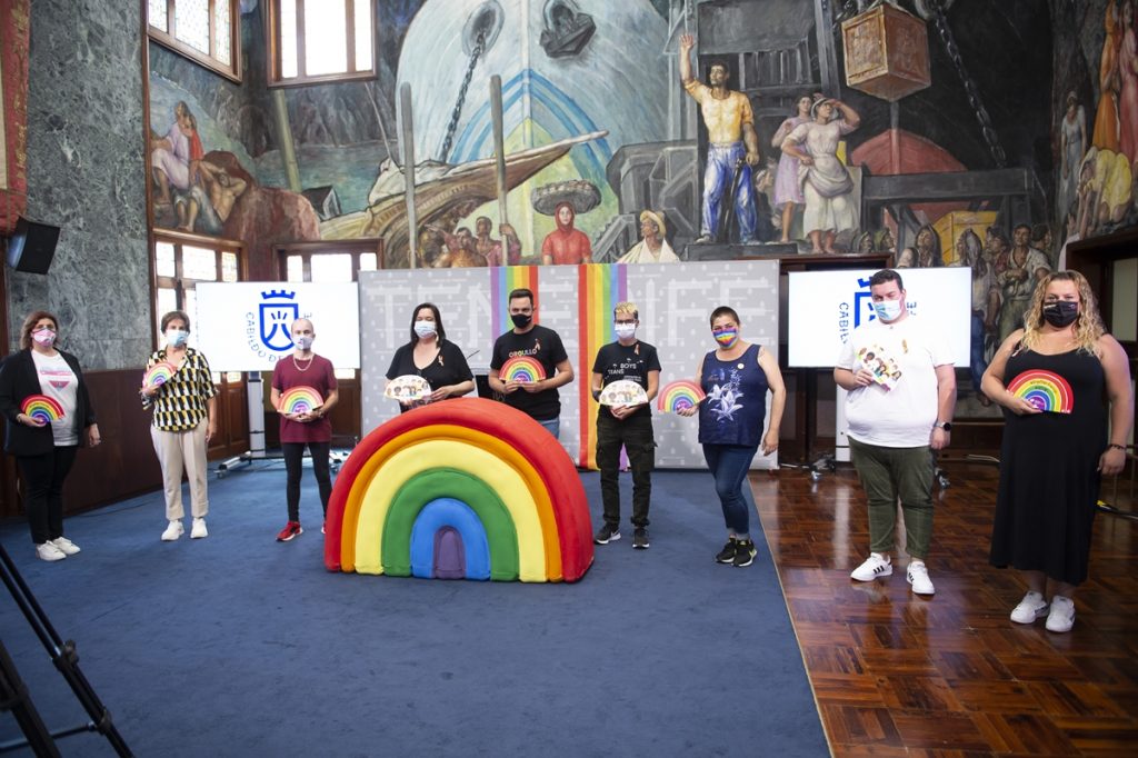 Más de una treintena de municipios proyectan en edificios emblemáticos la animación de la campaña ‘Canarias Orgullosa’ que promociona el Gobierno