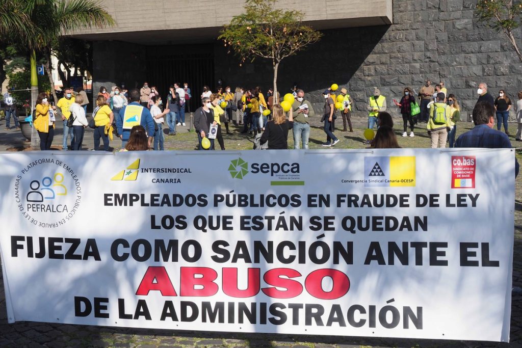 El Gobierno de Canarias se compromete a crear un espacio de diálogo y estudio al que se sumen todos los sindicatos. SERGIO MÉNDEZ