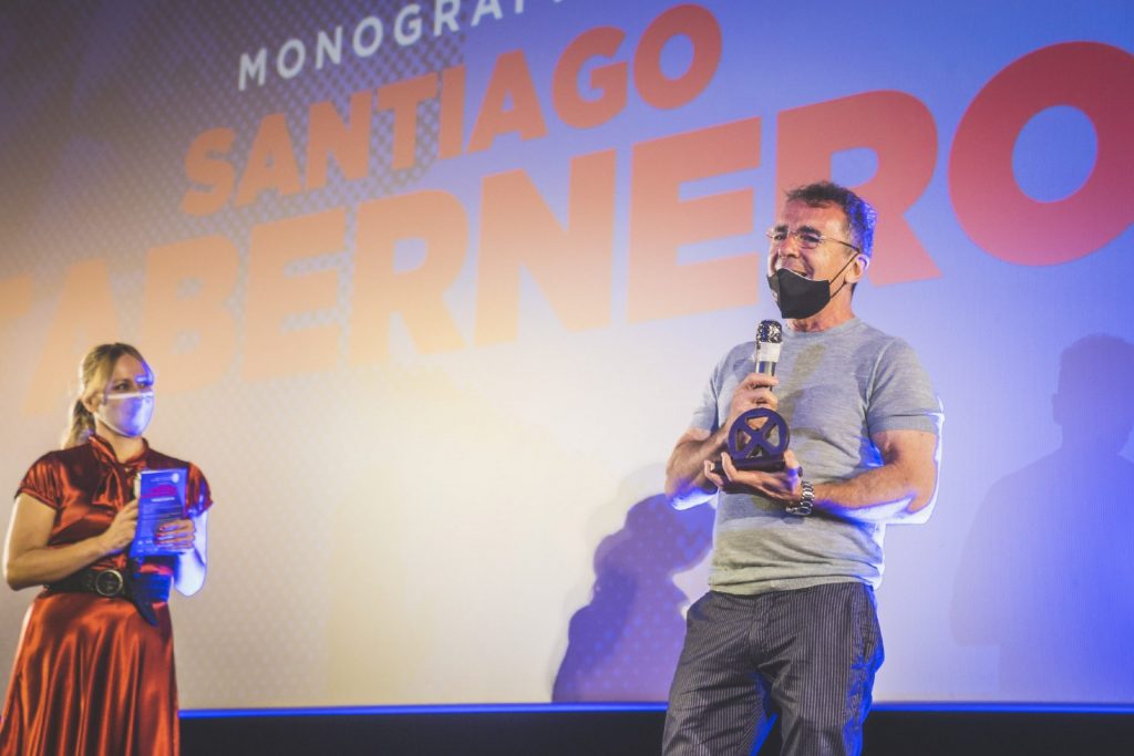 Santiago Tabernero, premio de honor de la I Muestra de Cine Español de Tenerife.