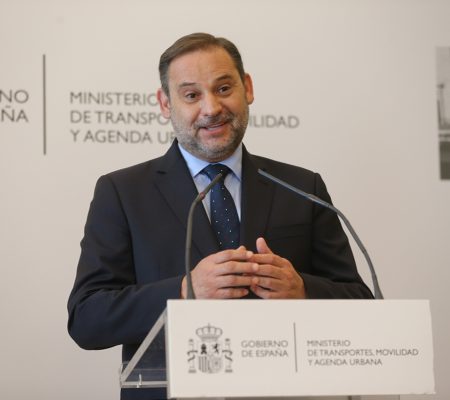 El hasta ahora ministro de Transportes, Movilidad y Agenda Urbana, José Luis Ábalos. EP
