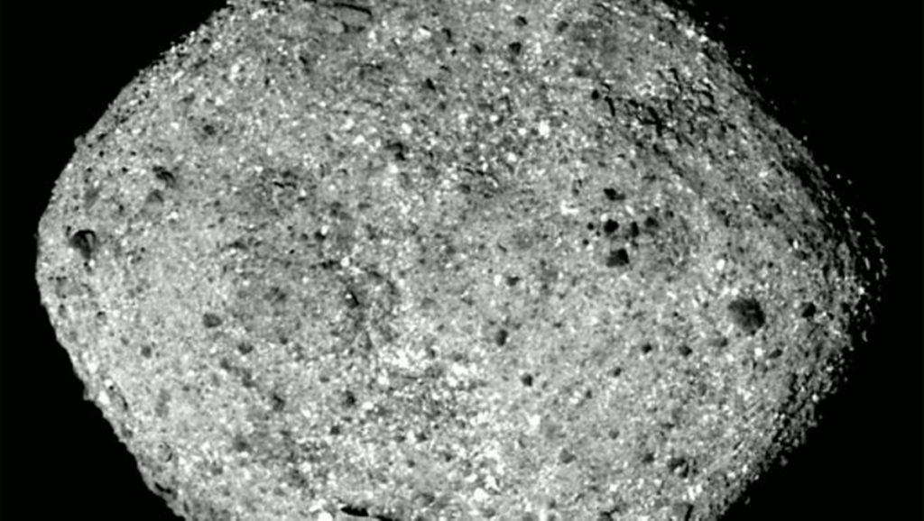 Así es el asteroide Bennu.NASA