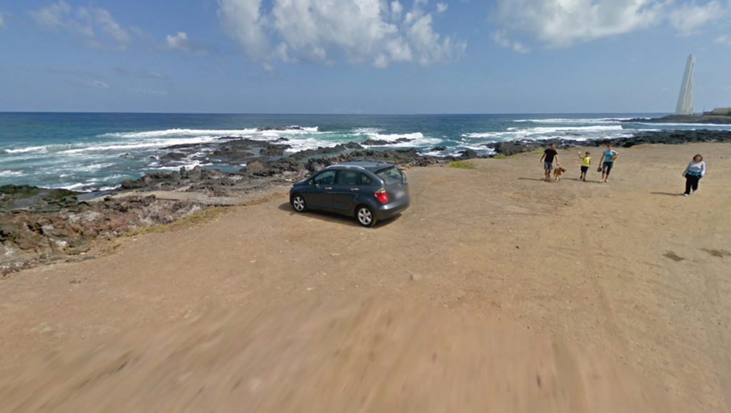Litoral de la Punta del Hidalgo. / Google Maps