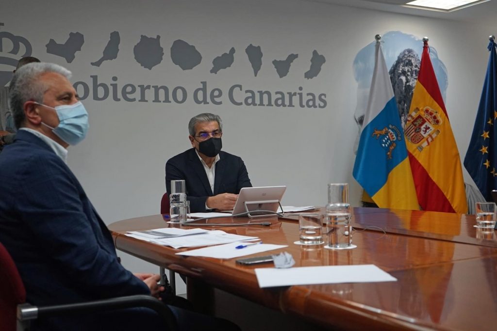El vicepresidente y consejero de Hacienda, Presupuestos y Asuntos Europeos del Gobierno de Canarias, Román Rodríguez - GOBIERNO DE CANARIAS
