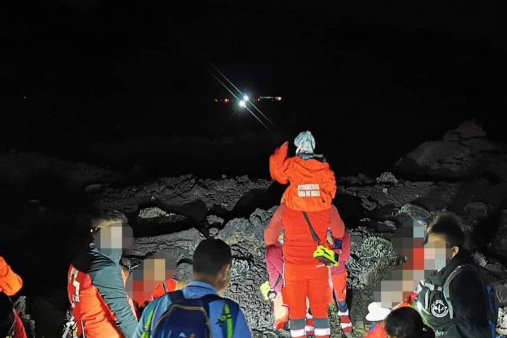 Rescatan a 29 personas que se habían perdido en un sendero del Parque Nacional del Teide