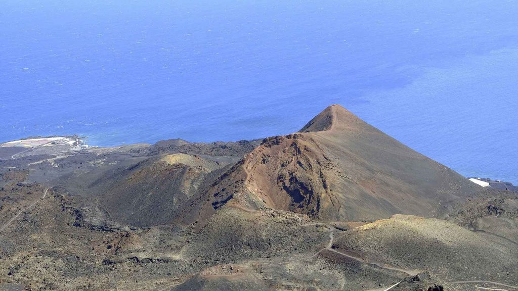 Volcán de Teneguía cerca de Cumbre Vieja, al sur de La Palma. EP