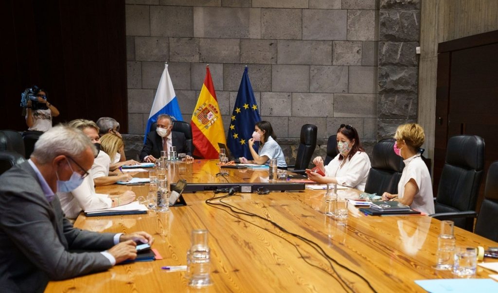 Reunión del Consejo de Gobierno de Canarias. | EP