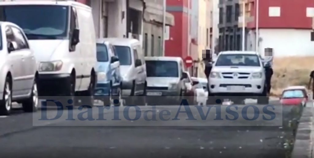La última temeridad en las carreteras de Tenerife. / Captura de vídeo cedido