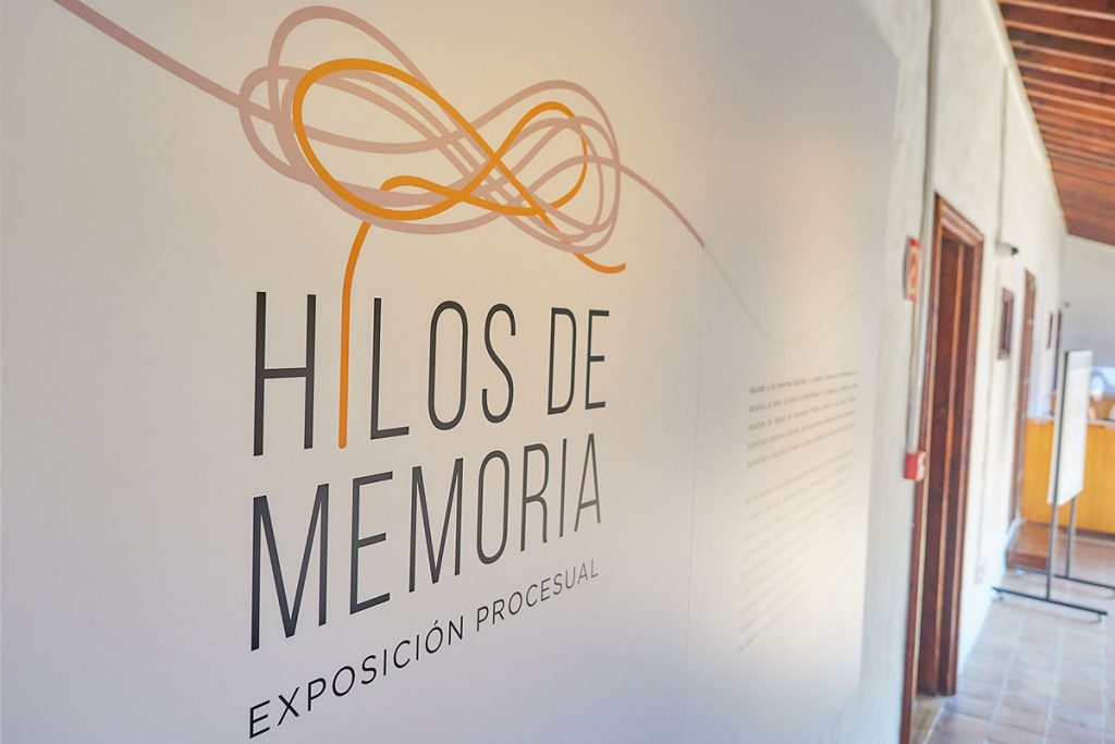 Casa de Carta reabre sus puertas al público con la exposición procesual ‘Hilos de memoria’