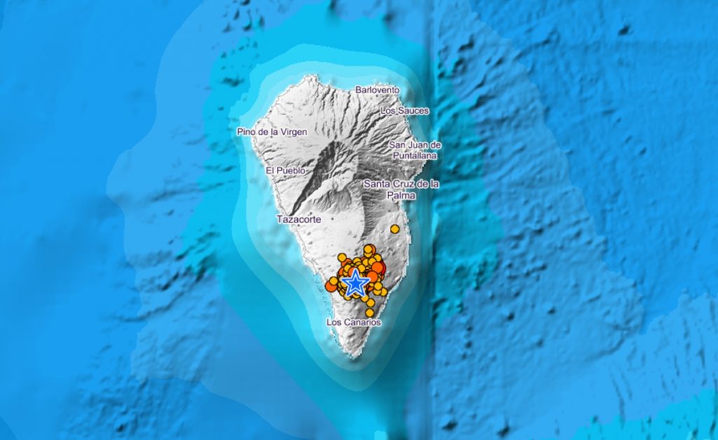 Nuevo terremoto de 4.8 en Mazo: el de ayer se sintió en cuatro islas. IGN