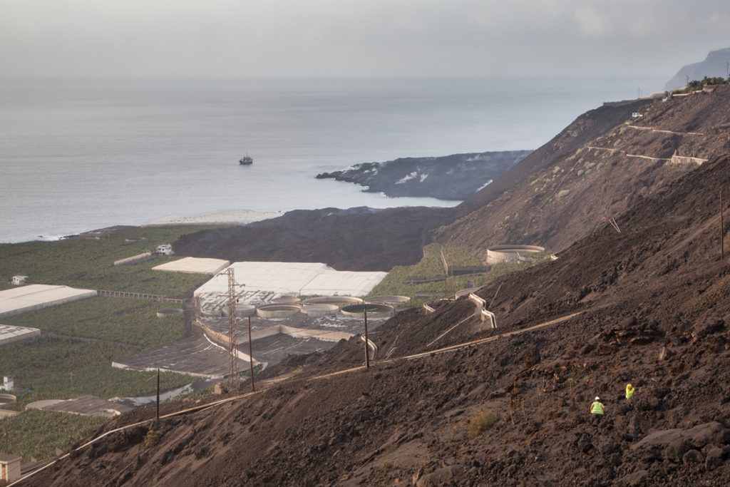 Concentraciones anómalas de dióxido de carbono en La Palma