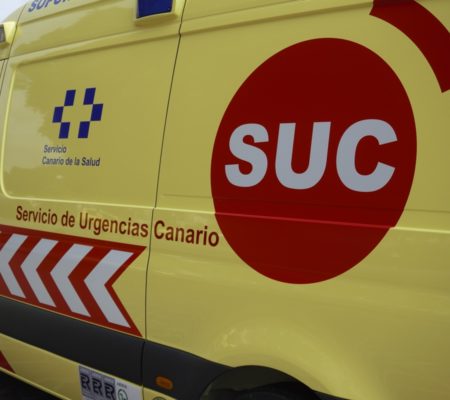 Una mujer herida tras la salida de vía del vehículo en el que circulaba en Tenerife