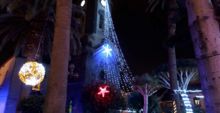 El PP pregunta por el gasto adicional en la iluminación navideña en el Puerto de la Cruz