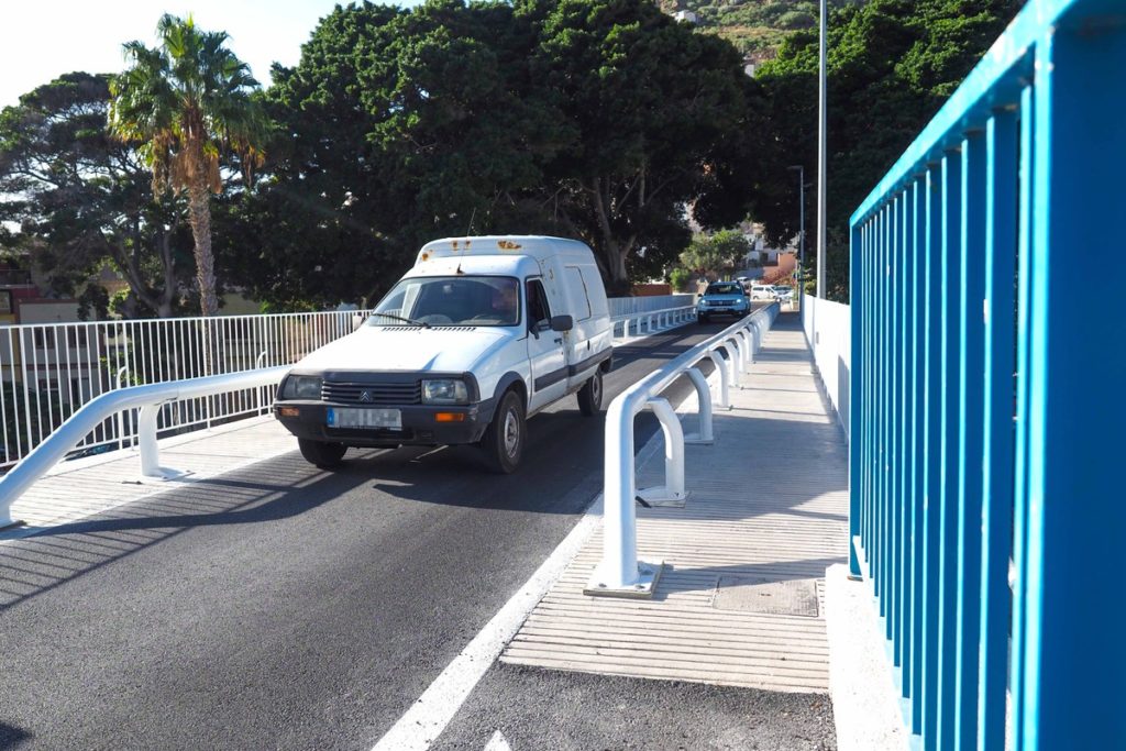 El puente de San Andrés ya está rehabilitado.