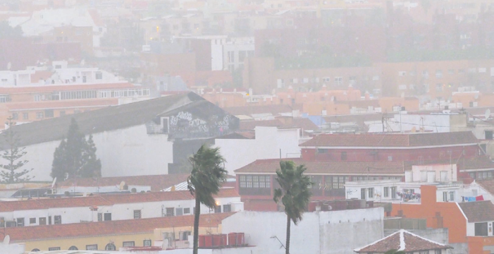 Esta última calima es la segunda más intensa de las registradas en Canarias