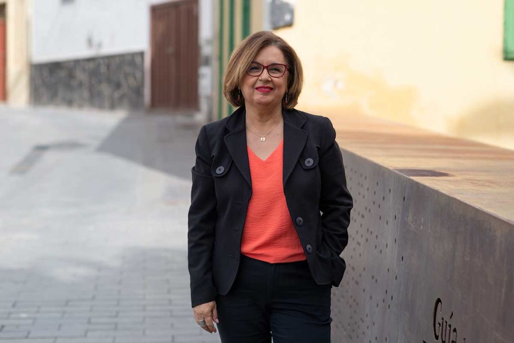 La alcaldesa de Guía de Isora, Josefa Mesa.