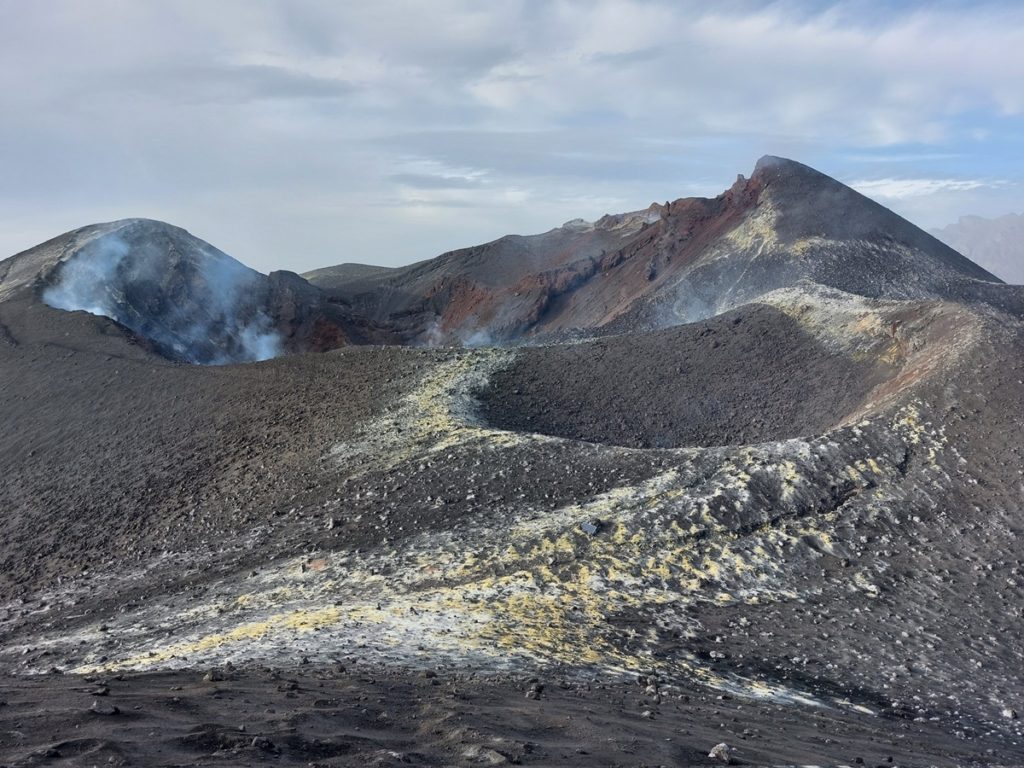 Concentraciones “muy altas” de azufre en el volcán de La Palma