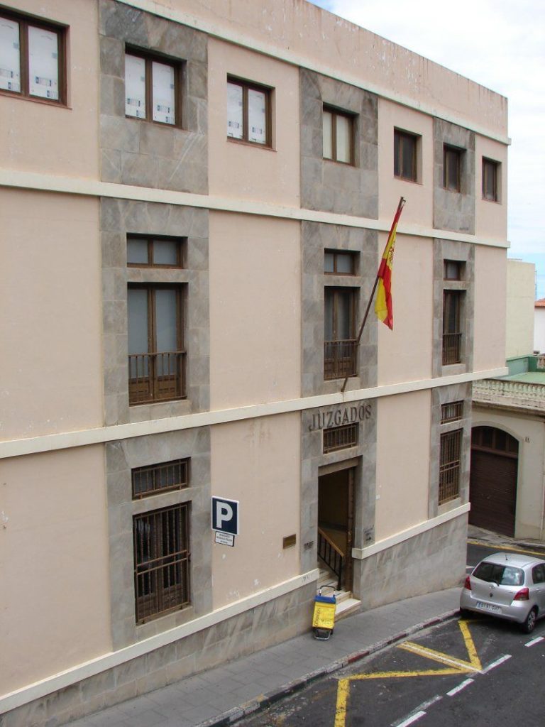 Sede actual de los juzgados de La Orotava. DA